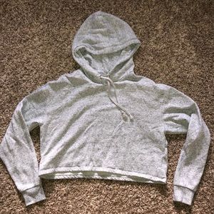 H and M cropped hoodie